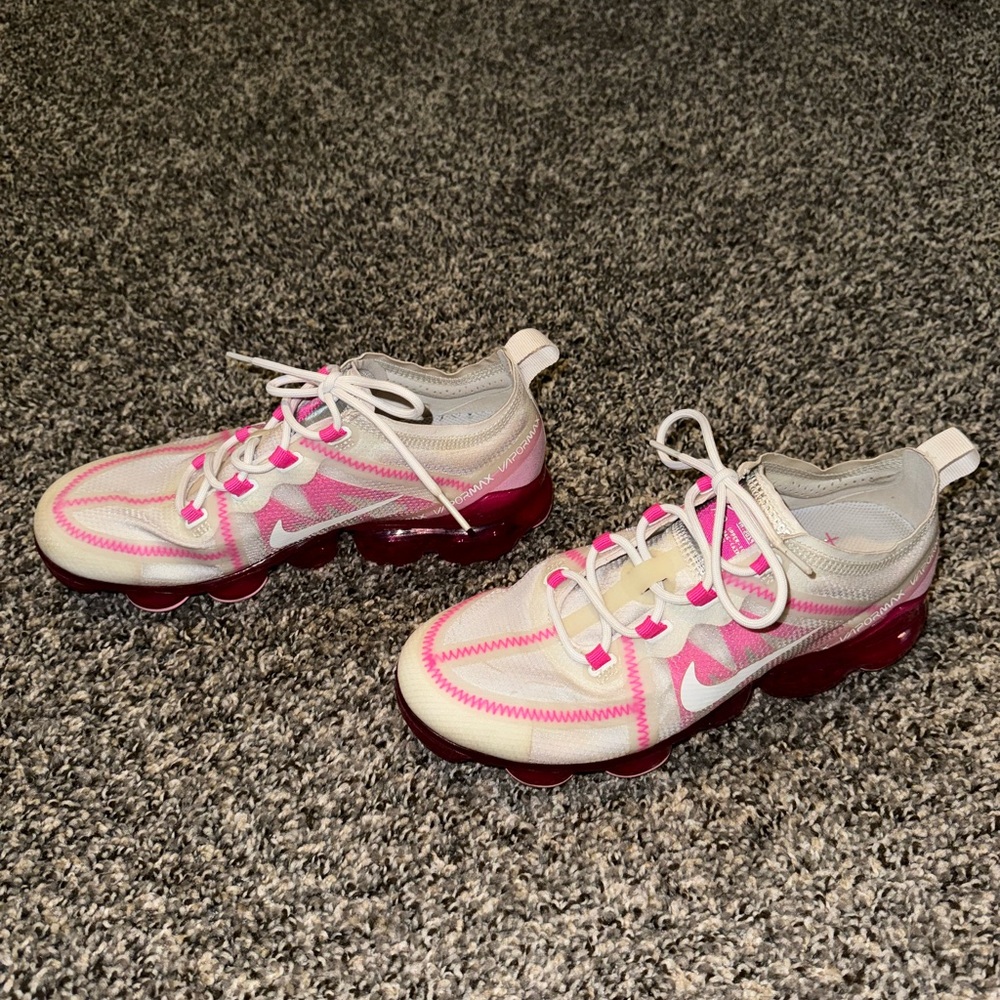 Nike Womens Air Vapormax 2019 Pink Rise - Picture 2 of 7